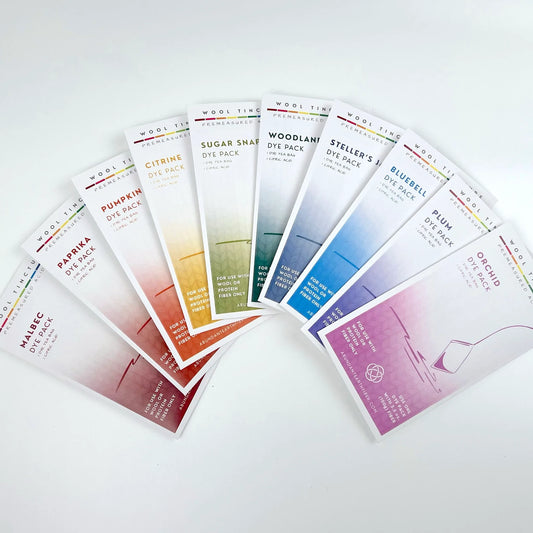 Chroma Wool Tincture Dye Palette