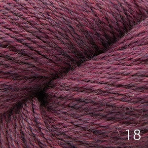 Cascade Woolpaka worsted weight wool and alpaca yarn in 18 razzleberry heather