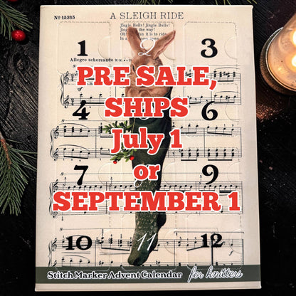 2026 KNITTING Stitch Marker Advent Calendar Presale