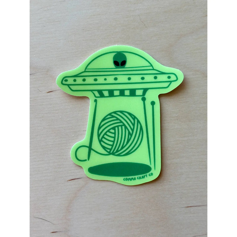ufo alien glow in the dark