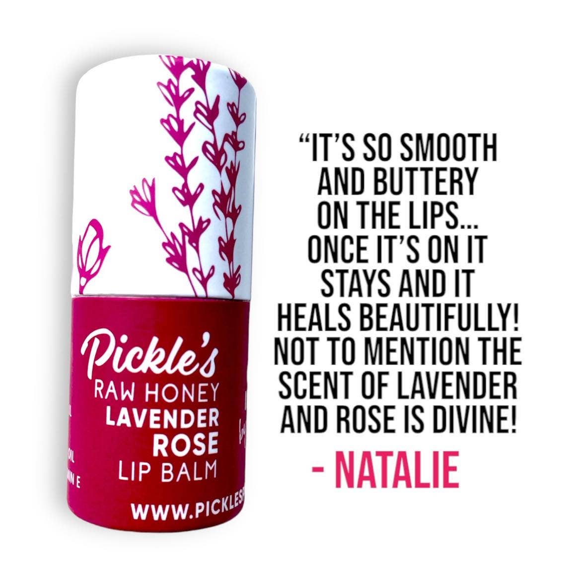 Pickle's Potions Raw Honey Lip Balms