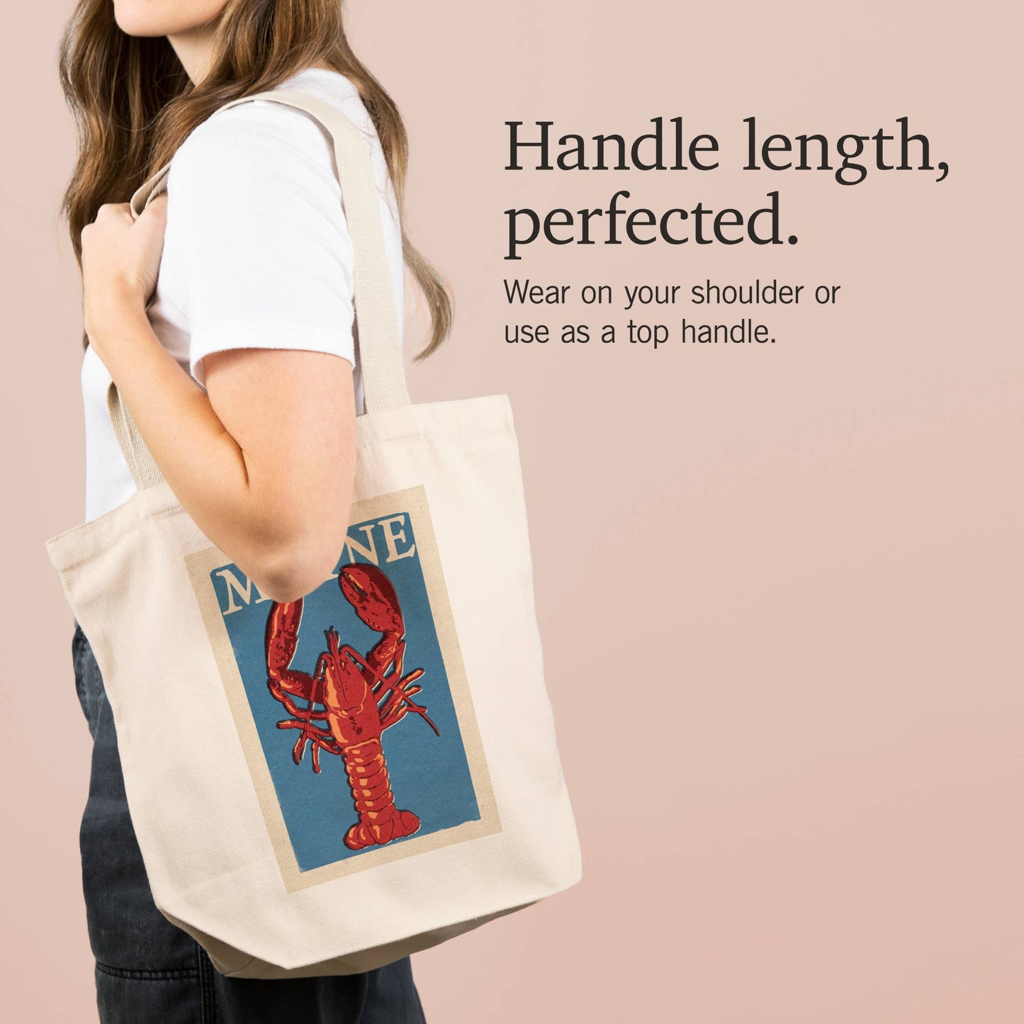Maine Lobster Tote Bags by Lantern Press