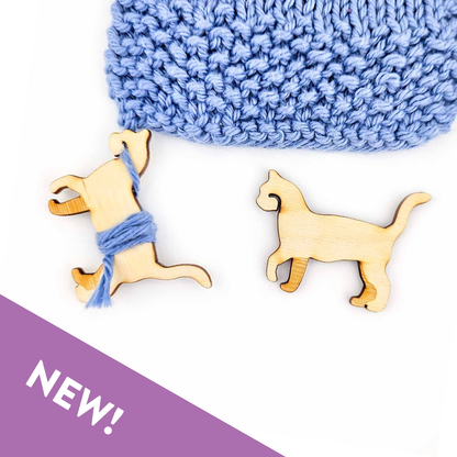 Little Cat Twice Sheared Sheep Yarn Bobbins