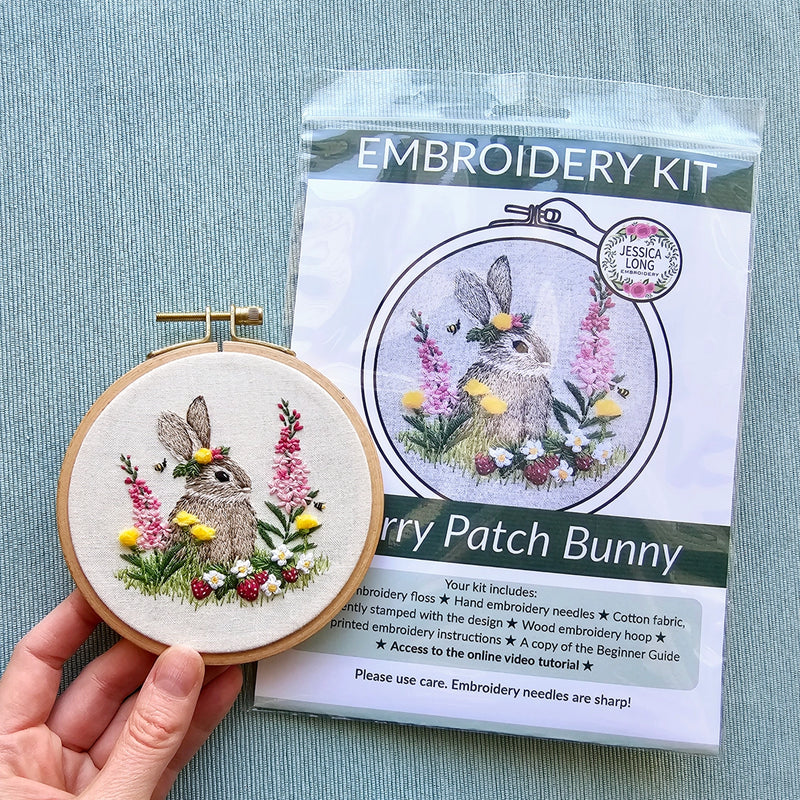 berry patch bunny :: difficulty level 3