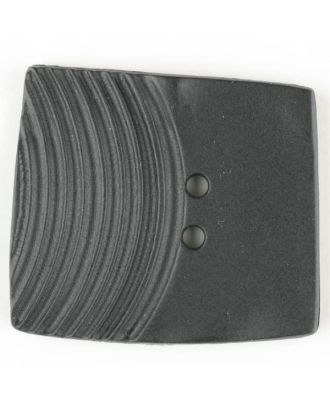 341183 black textured rectangle 30mm