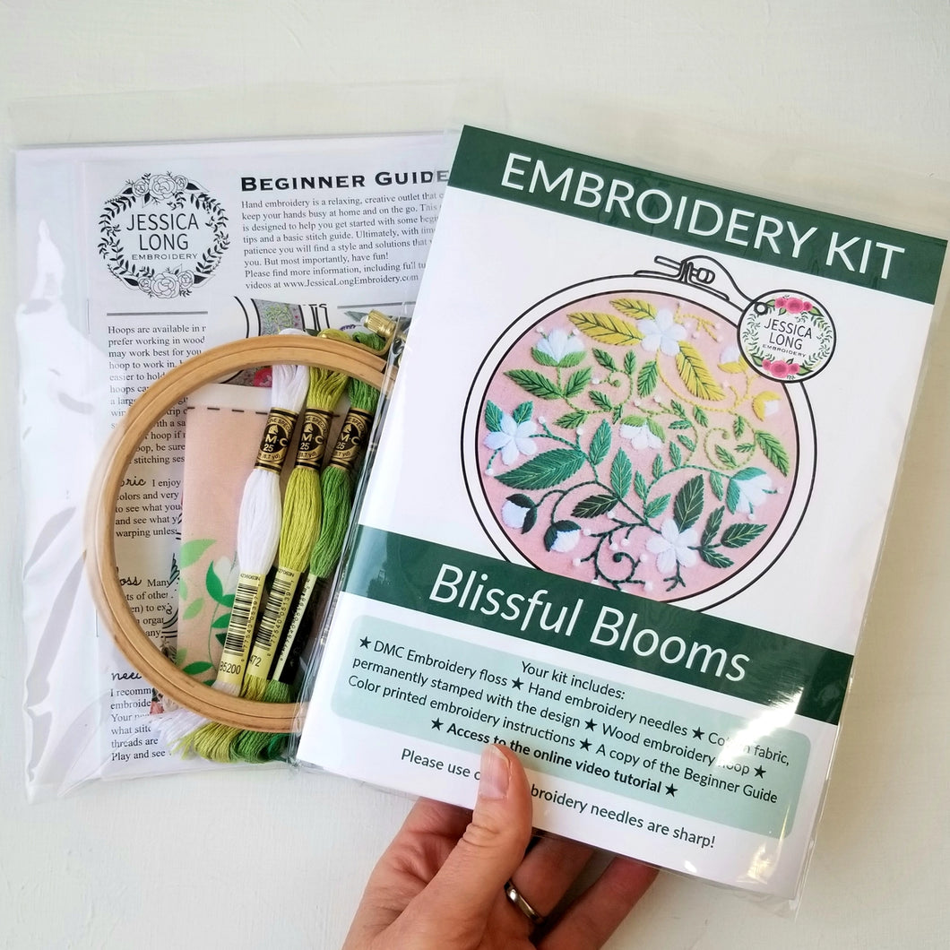 Embroidery Kits by Jessica Long Embroidery