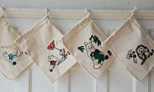 Knitting bags by Bonnie Bishoff