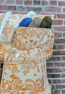 Knitting bags by Bonnie Bishoff