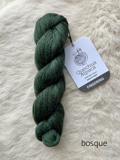 quechua alpaca fingering yarn bosque
