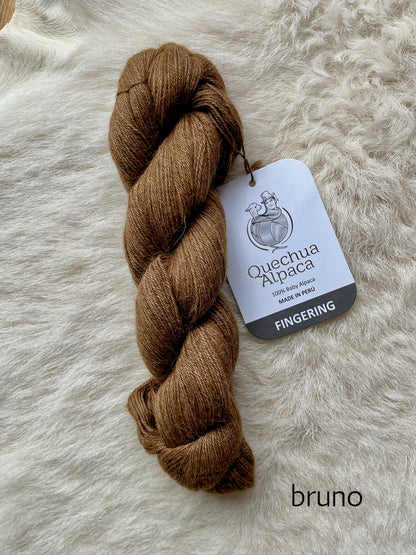 quechua alpaca fingering yarn bruno