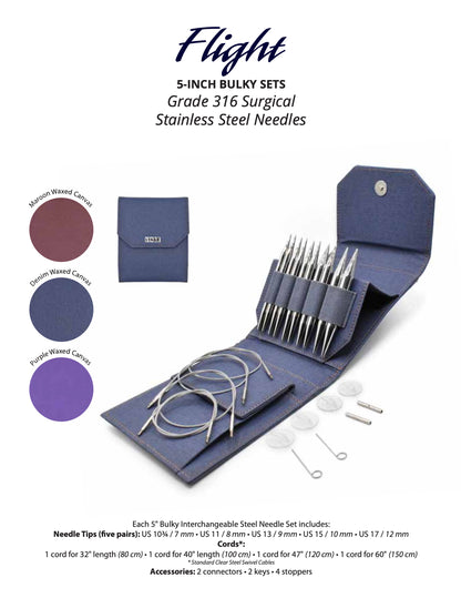 Lykke FLIGHT Interchangeable Knitting Needle Sets