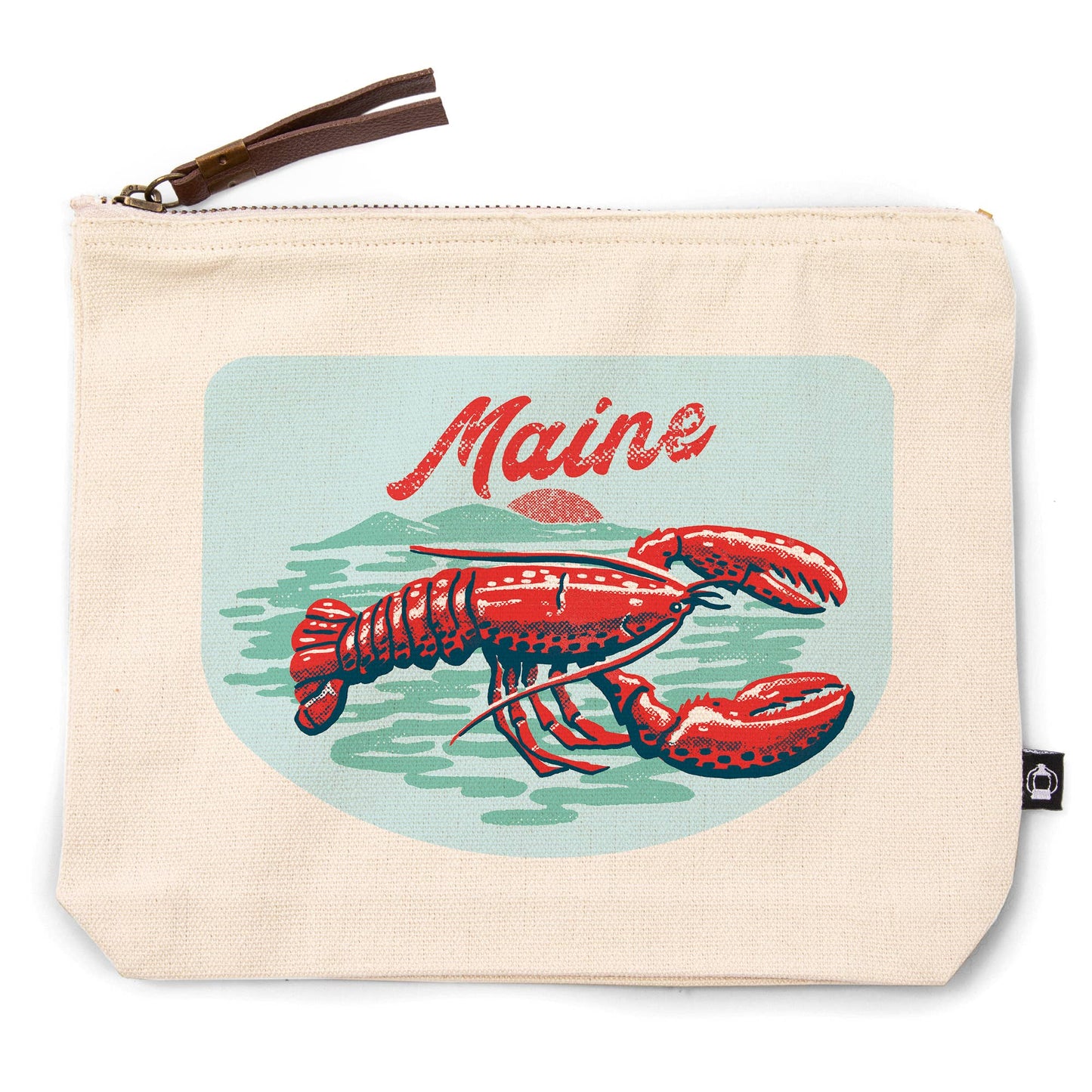 Maine Lobster Pouch by Lantern Press