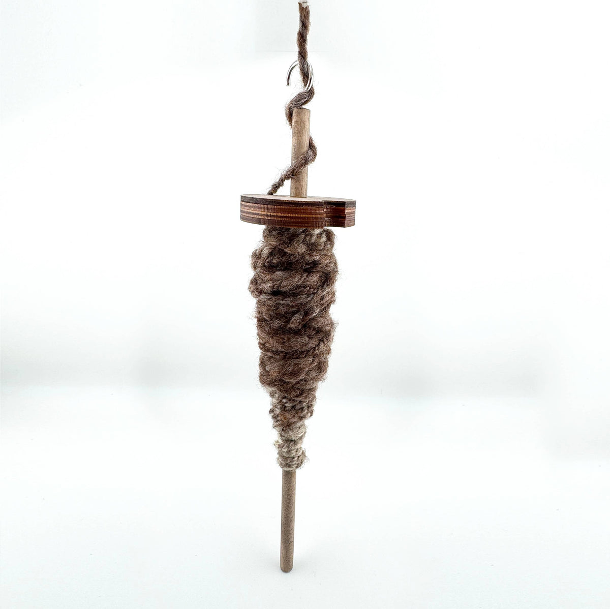 Birch Top Whorl Drop Spindle