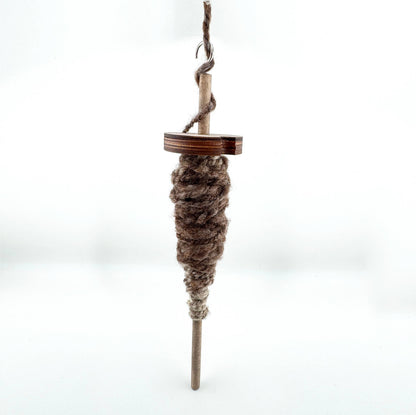 Birch Top Whorl Drop Spindle