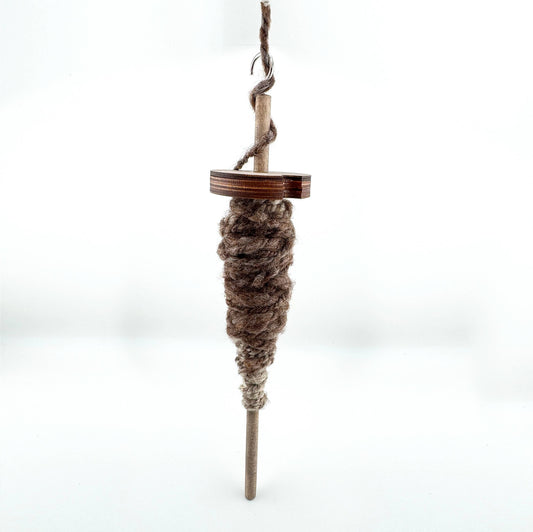 Birch Top Whorl Drop Spindle