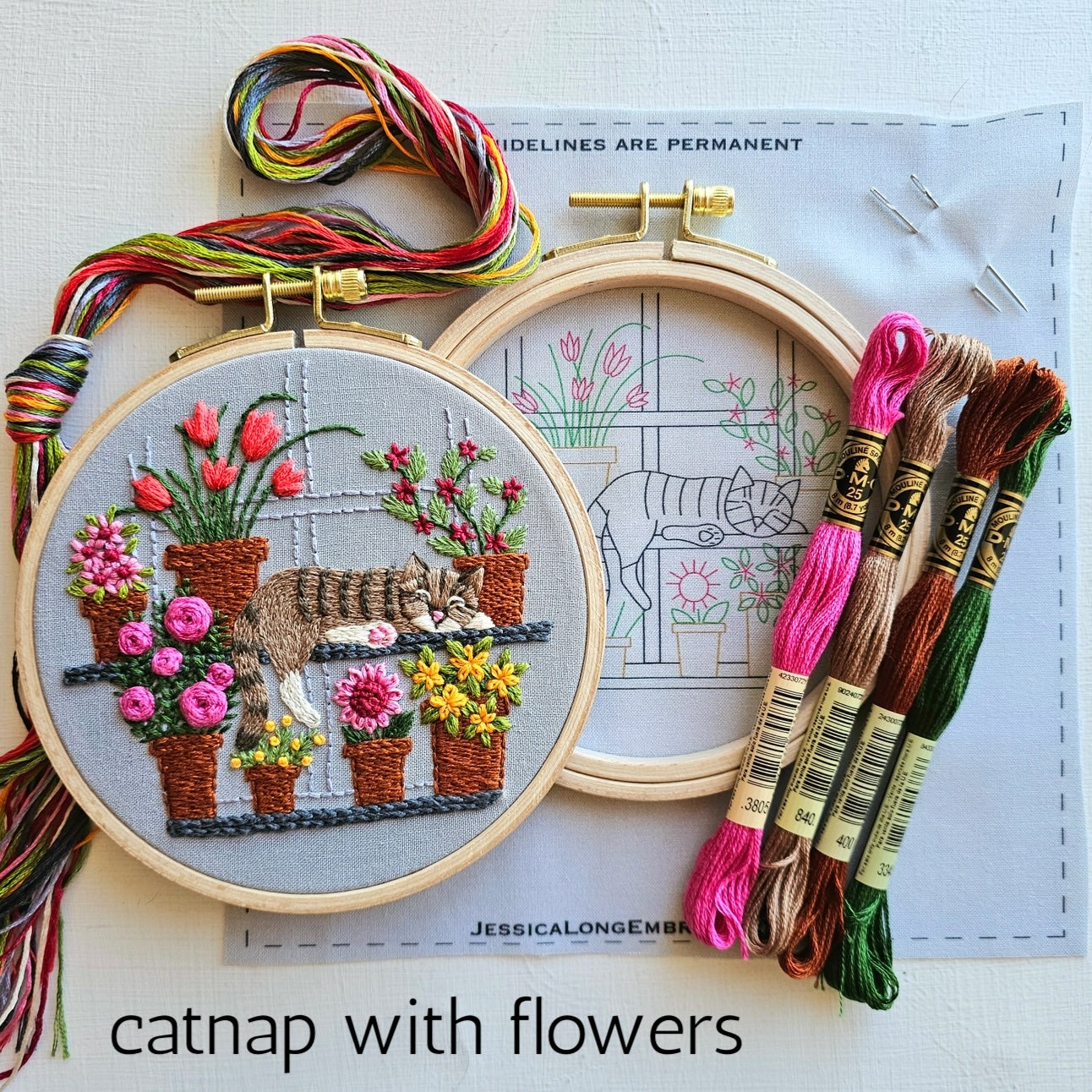 Embroidery Kits by Jessica Long Embroidery