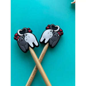 Knitting Needle Point Protectors by Comma Craft Co.