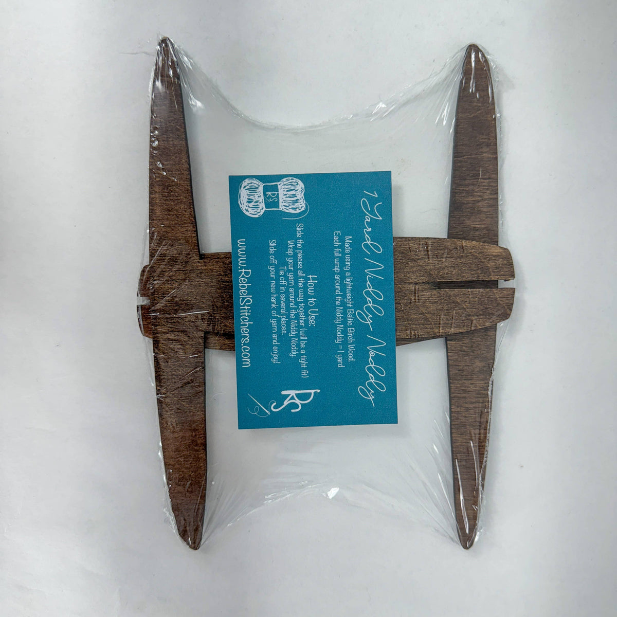 Handmade Wooden One Yard Niddy Noddy