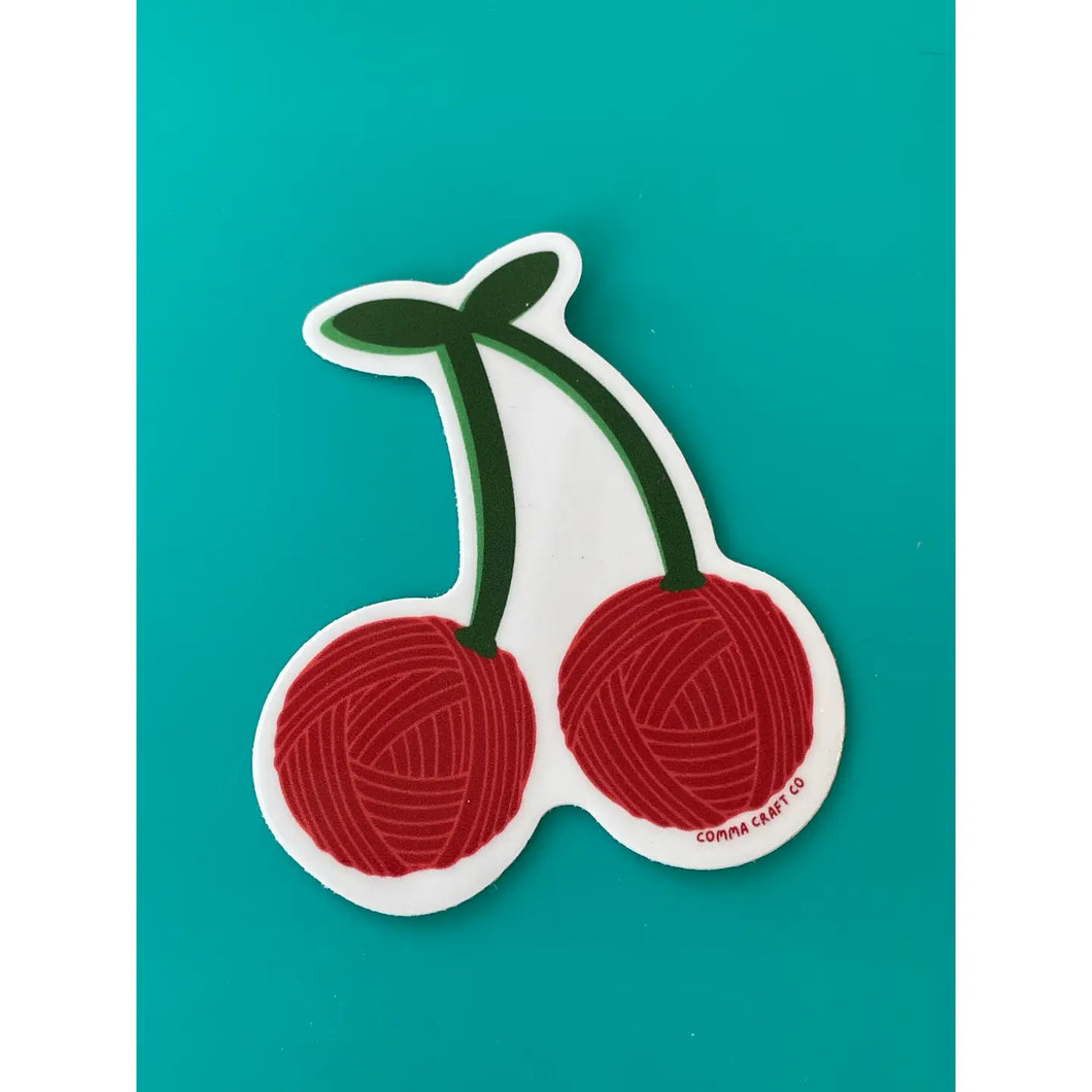Vinyl Knitting Stickers by Comma Craft Co.