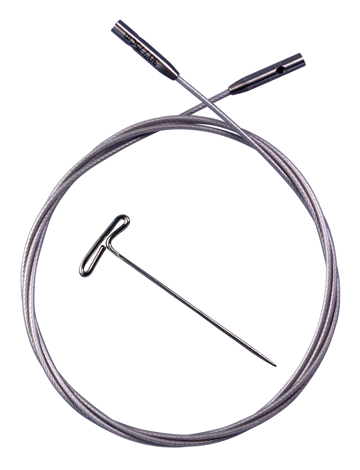 ChiaoGoo SWIV360 Silver Cord (Large for sizes 9-15)