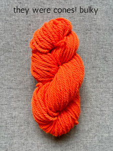 They Were Cones! (worsted & bulky)