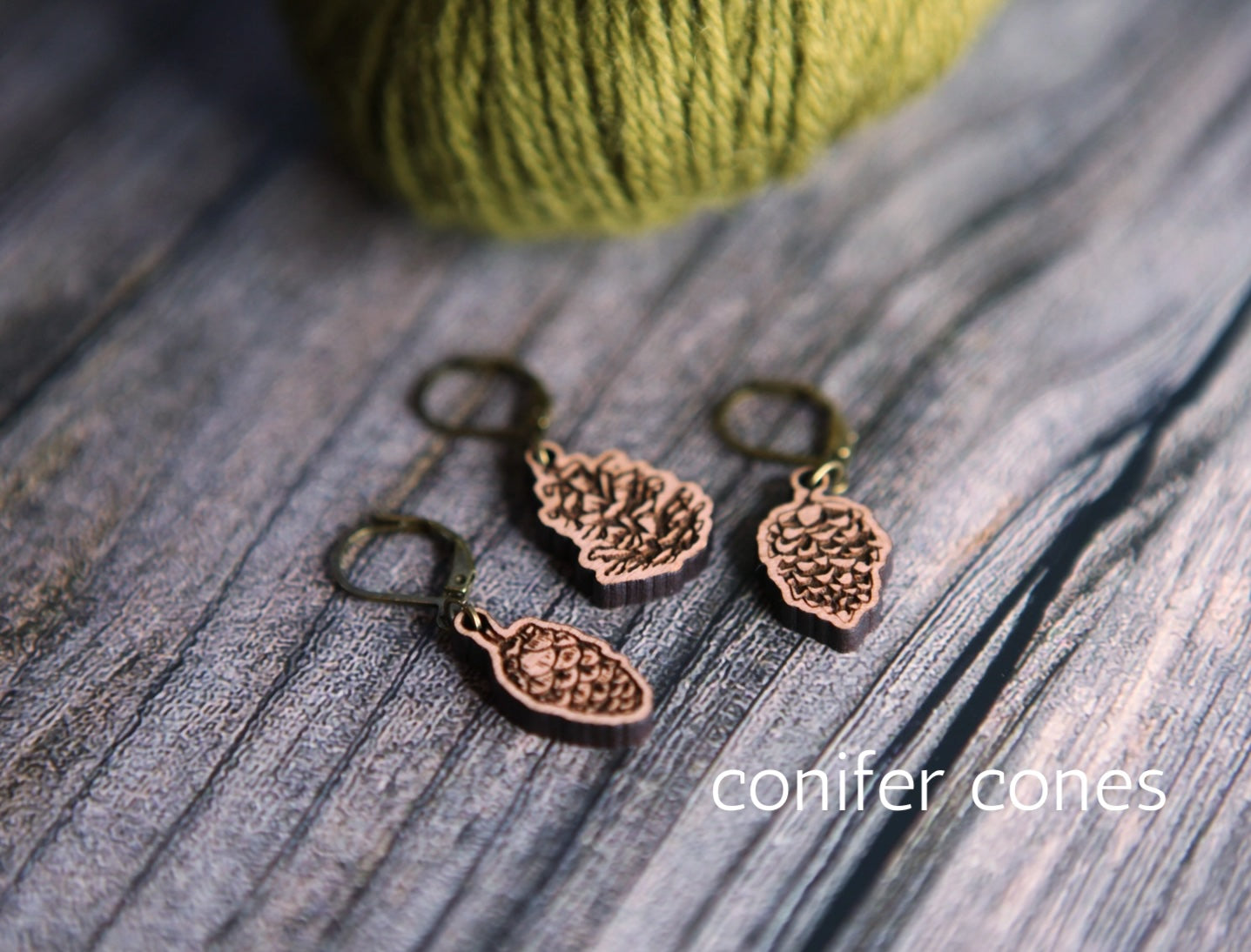 Sunrise Grove Wood Stitch Markers