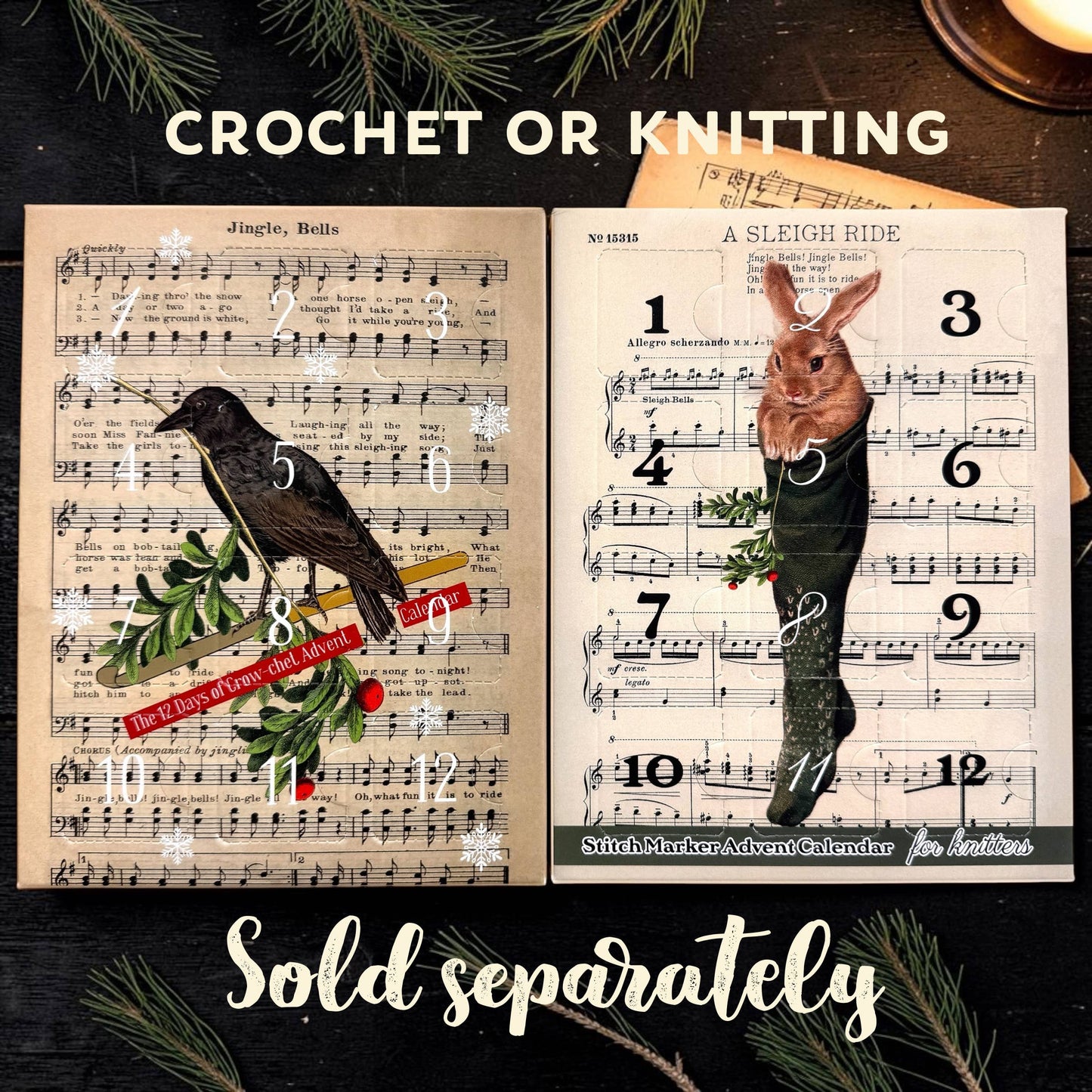 2026 KNITTING Stitch Marker Advent Calendar Presale