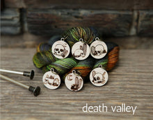 Load image into Gallery viewer, Sunrise Grove Wood Stitch Markers
