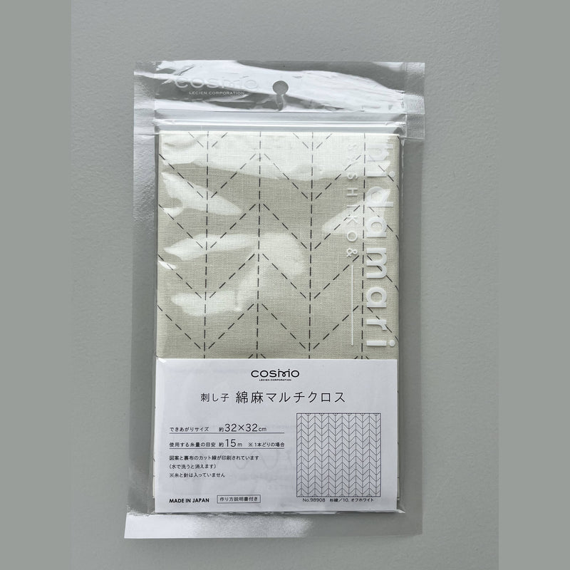 herringbone / off white