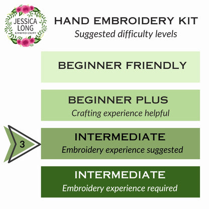 Embroidery Kits by Jessica Long Embroidery