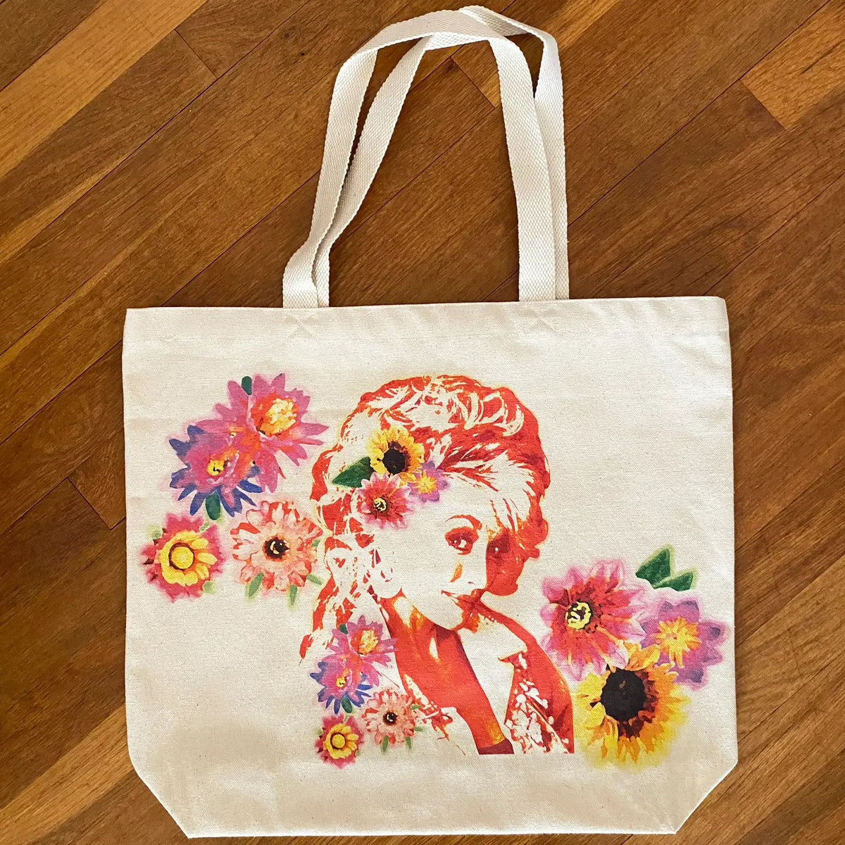 Katzpajamas Dolly Parton Tote bag