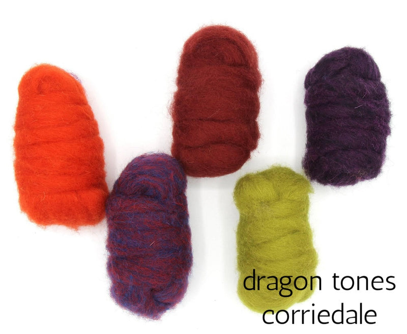 dragon tones carded corriedale