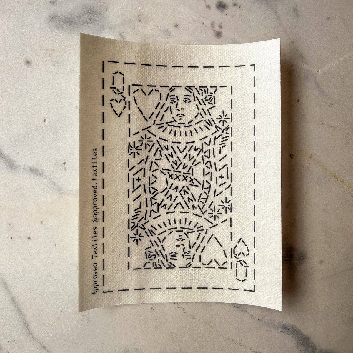 Approved Textiles Sweethearts and Red Hots :: Visible Mending Transfers