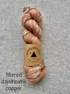 Tosh Merino Light + Copper/Glitter by Madelinetosh (fingering)