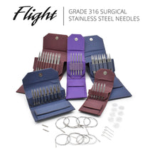 Load image into Gallery viewer, Lykke FLIGHT Interchangeable Knitting Needle Sets
