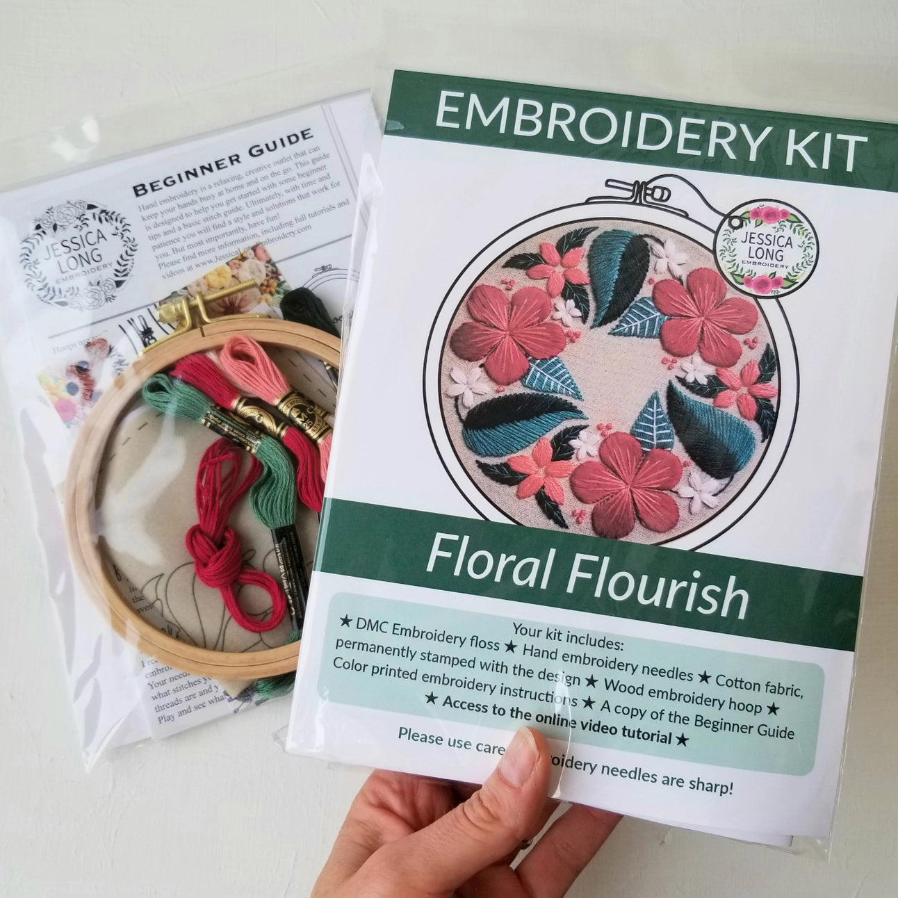 Embroidery Kits by Jessica Long Embroidery