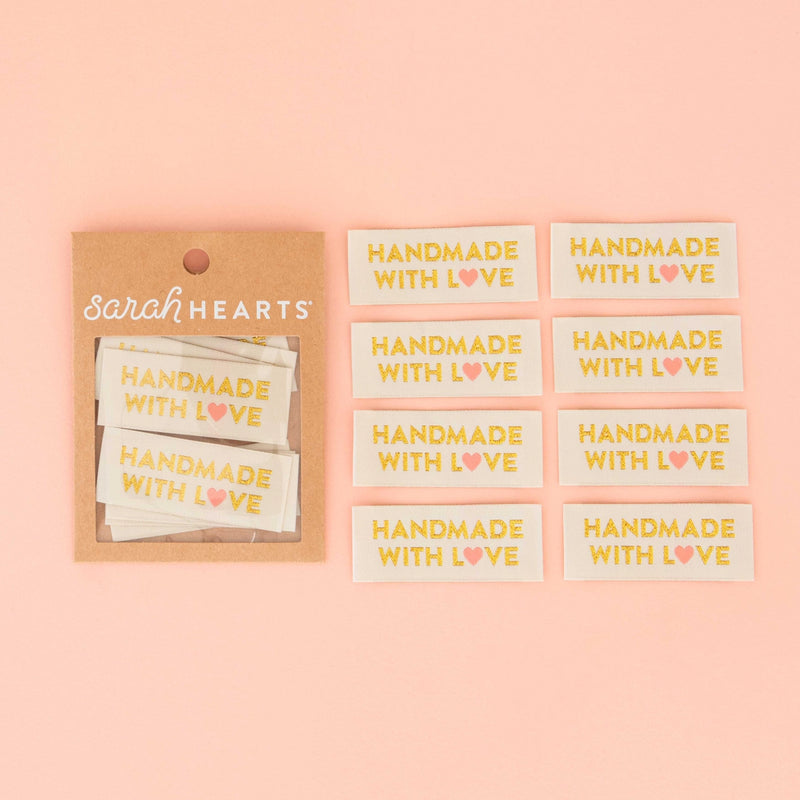 handmade with love gold