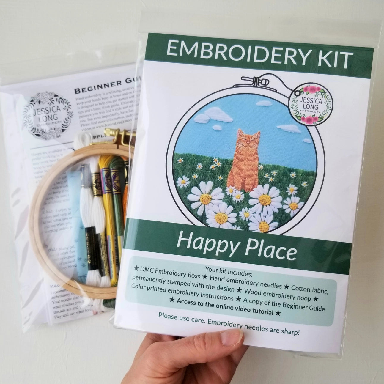 Embroidery Kits by Jessica Long Embroidery