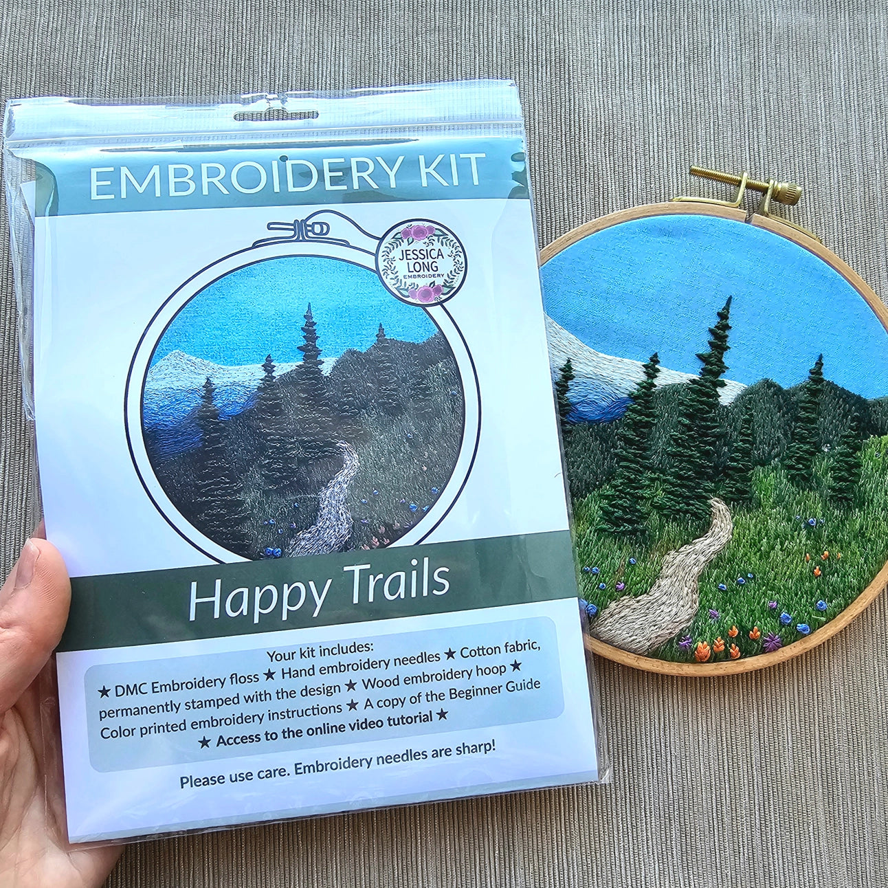 Embroidery Kits by Jessica Long Embroidery