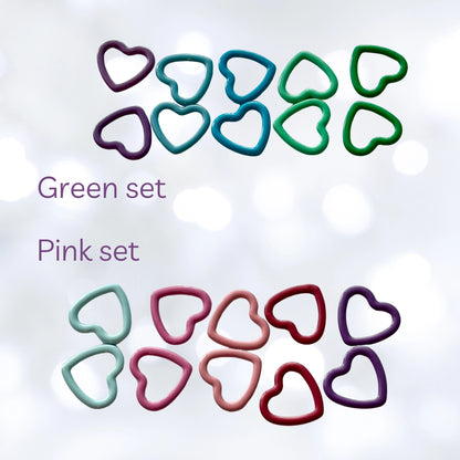 Basic Stitch Snag-Free Metal Stitch Markers by Comma Craft