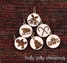 Load image into Gallery viewer, Sunrise Grove Wood Stitch Markers
