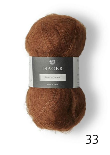 Silk Mohair by Isager (lace)