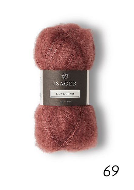 Silk Mohair by Isager (lace)