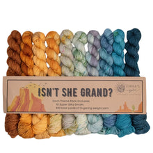 Load image into Gallery viewer, Super Silky Theme Pack by Emma&#39;s Yarn (fingering)

