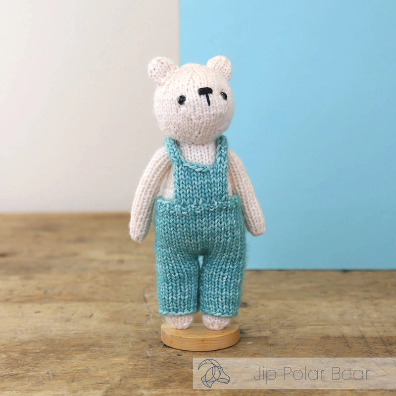 jip polar bear :: knit