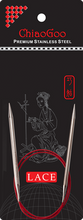 Load image into Gallery viewer, ChiaoGoo RED Lace Circular Knitting Needles
