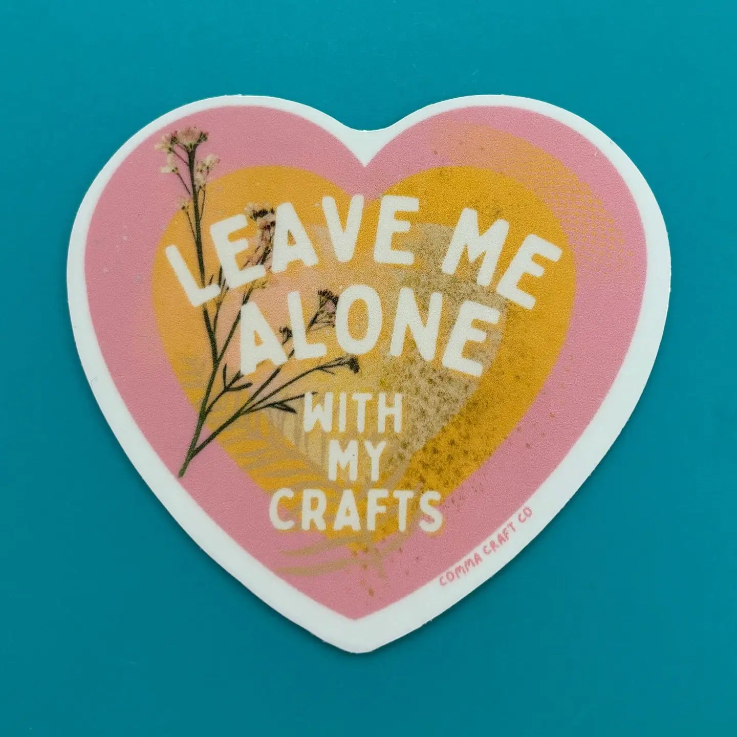 Vinyl Knitting Stickers by Comma Craft Co.