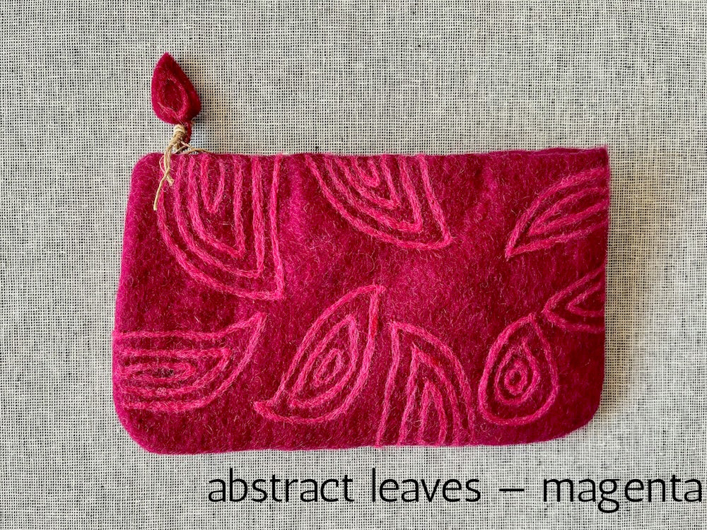Felted Needle Cases by Frabjous Fibers