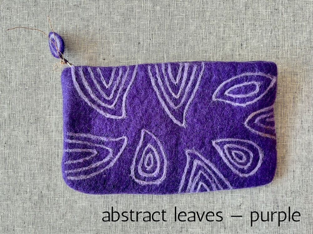 Felted Needle Cases by Frabjous Fibers