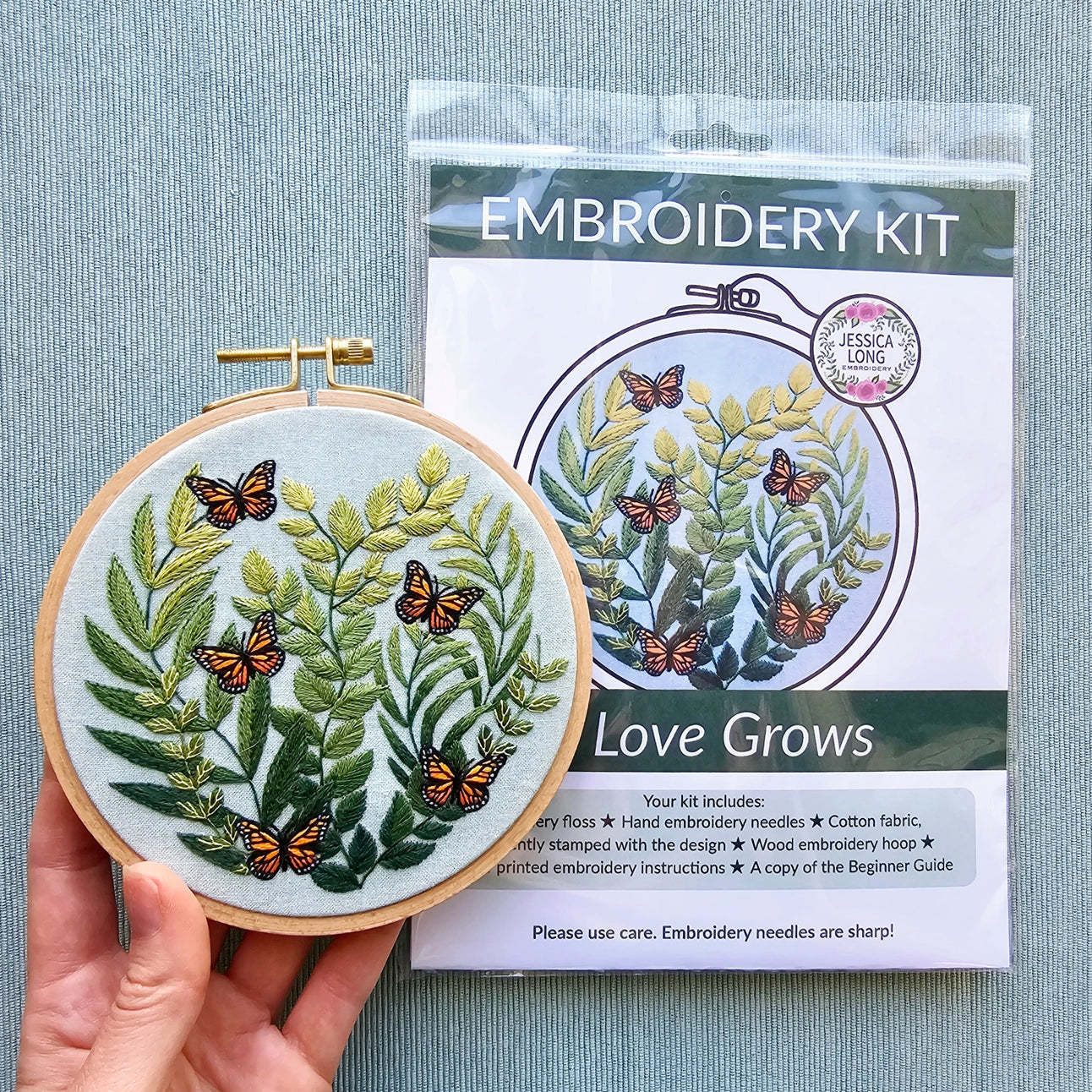 Embroidery Kits by Jessica Long Embroidery